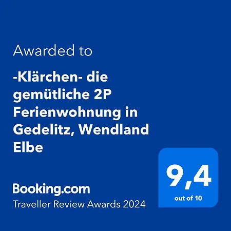 Gemuetliche 2 Personen Im Wendland / Elbe Appartement